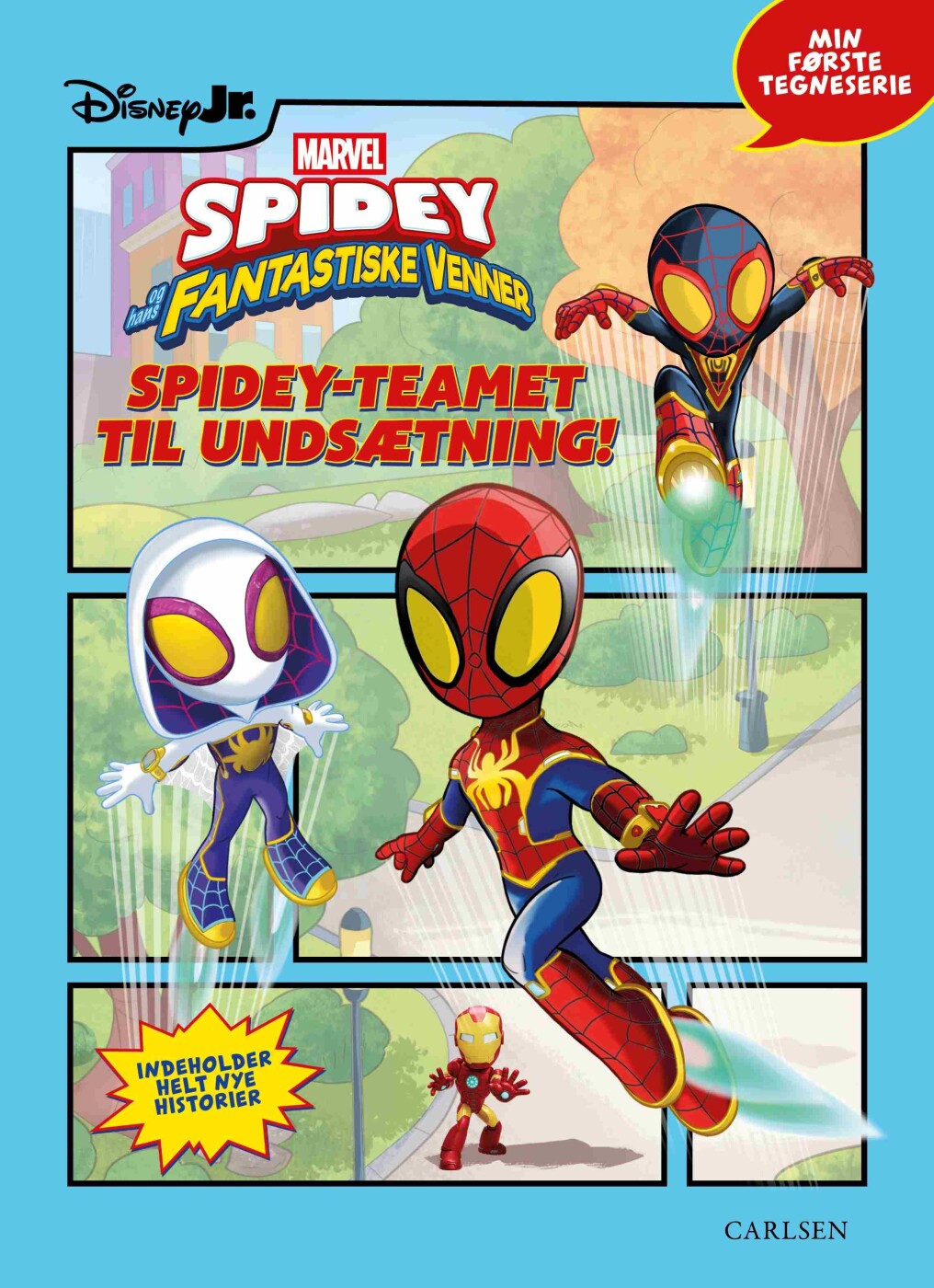 Min Første Tegneserie - Spidey Og Hans Fantastiske Venner - Spidey-teamet Til Undsætning! - Bog