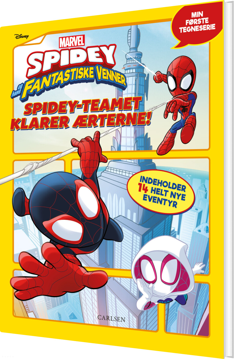 Min Første Tegneserie - Spidey Og Hans Fantastiske Venner - Märvel - Bog