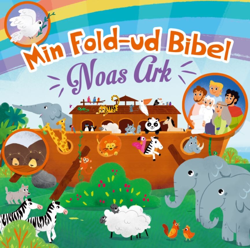 Min Fold-ud Bibel - Noahs Ark - Jacob Vium-olesen - Bog