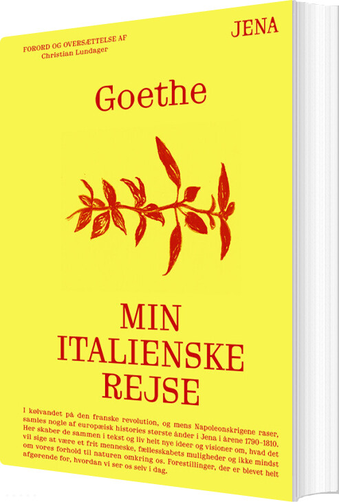Min Italienske Rejse - Johann Wolfgang Von Goethe - Bog