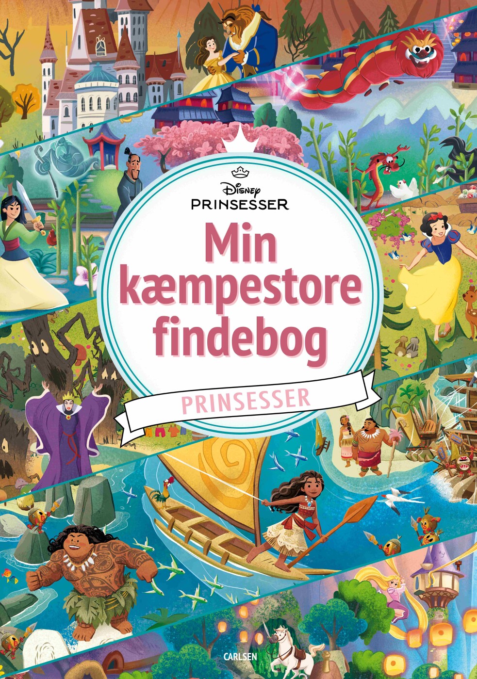 Min Kæmpestore Findebog - Prinsesser - Bog