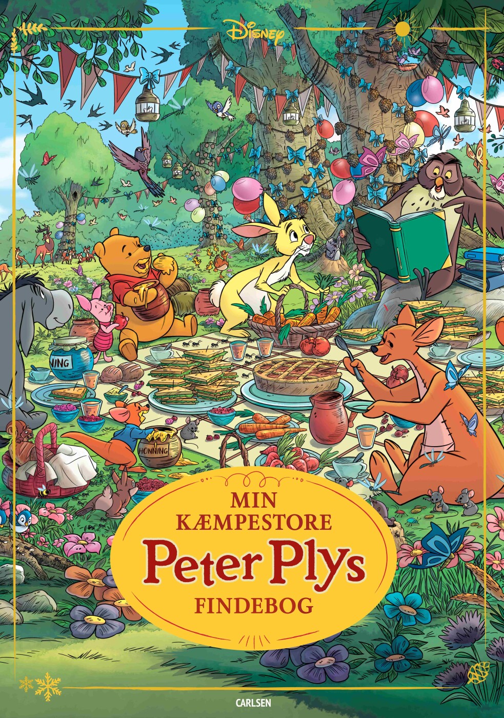 Min Kæmpestore Peter Plys Findebog - Bog