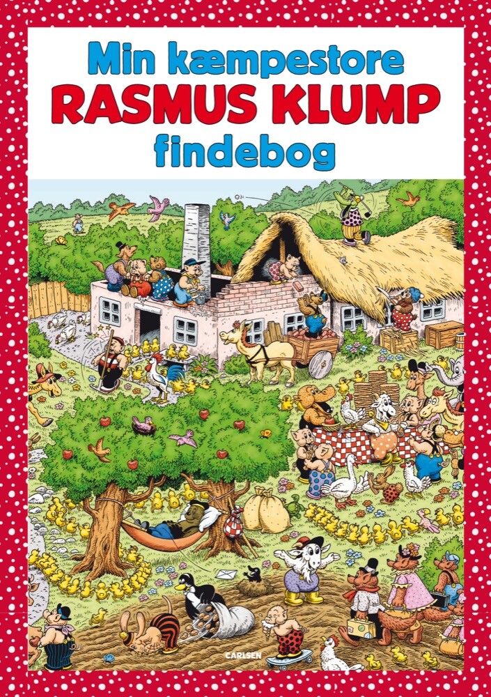Min Kæmpestore Rasmus Klump Findebog - Diverse - Bog