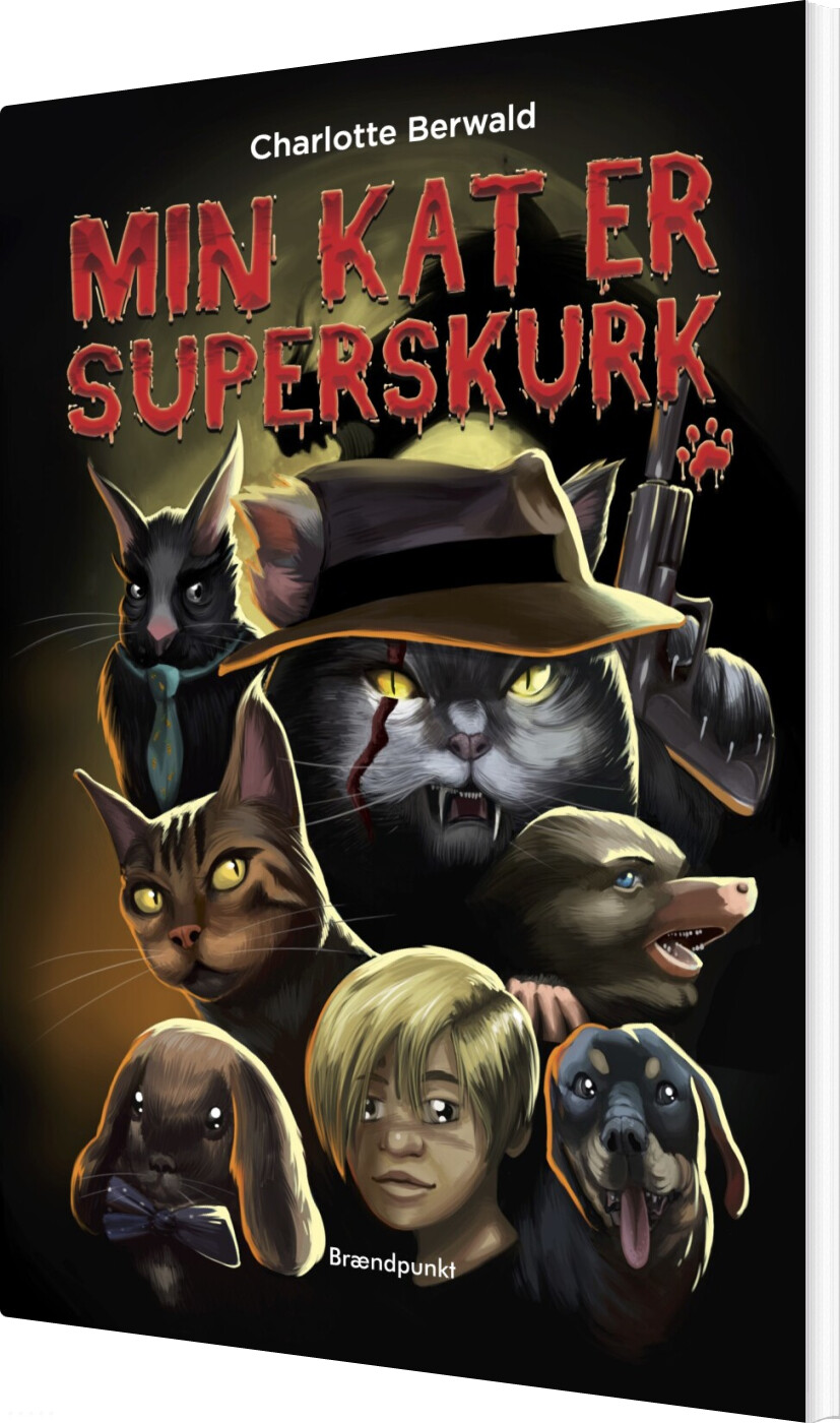Billede af Min Kat Er Superskurk - Charlotte Berwald - Bog