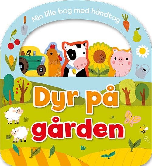 Min Lille Bog Med Håndtag - Dyr På Gården - Alvilda - Bog