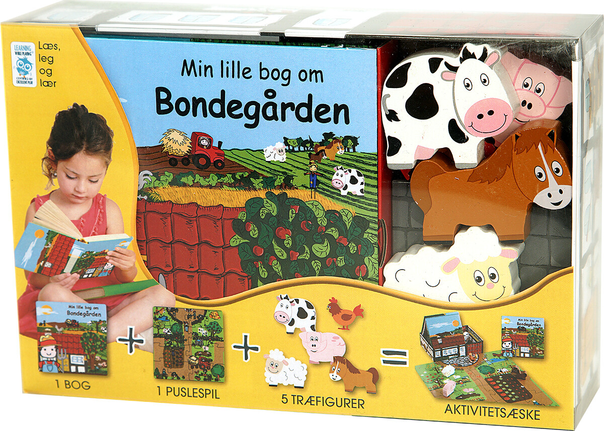Billede af Min Lille Bondegård - Aktivitetsæske - Diverse - Bog