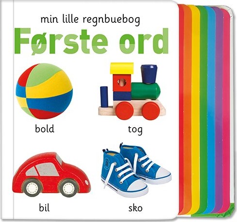 Se Min Lille Regnbuebog - Første Ord - Diverse - Bog hos Gucca.dk