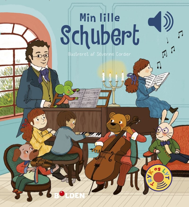 Billede af Min Lille Schubert - Emilie Collet - Bog