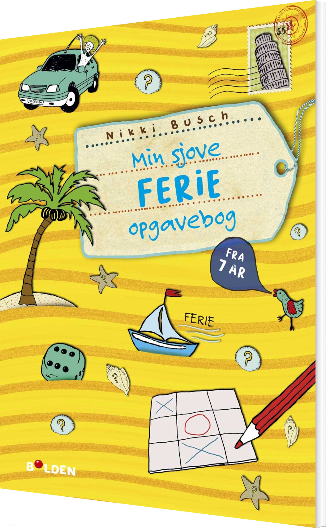 Billede af Min Sjove Ferie-opgavebog - Fra 7 år - Nikki Busch - Bog