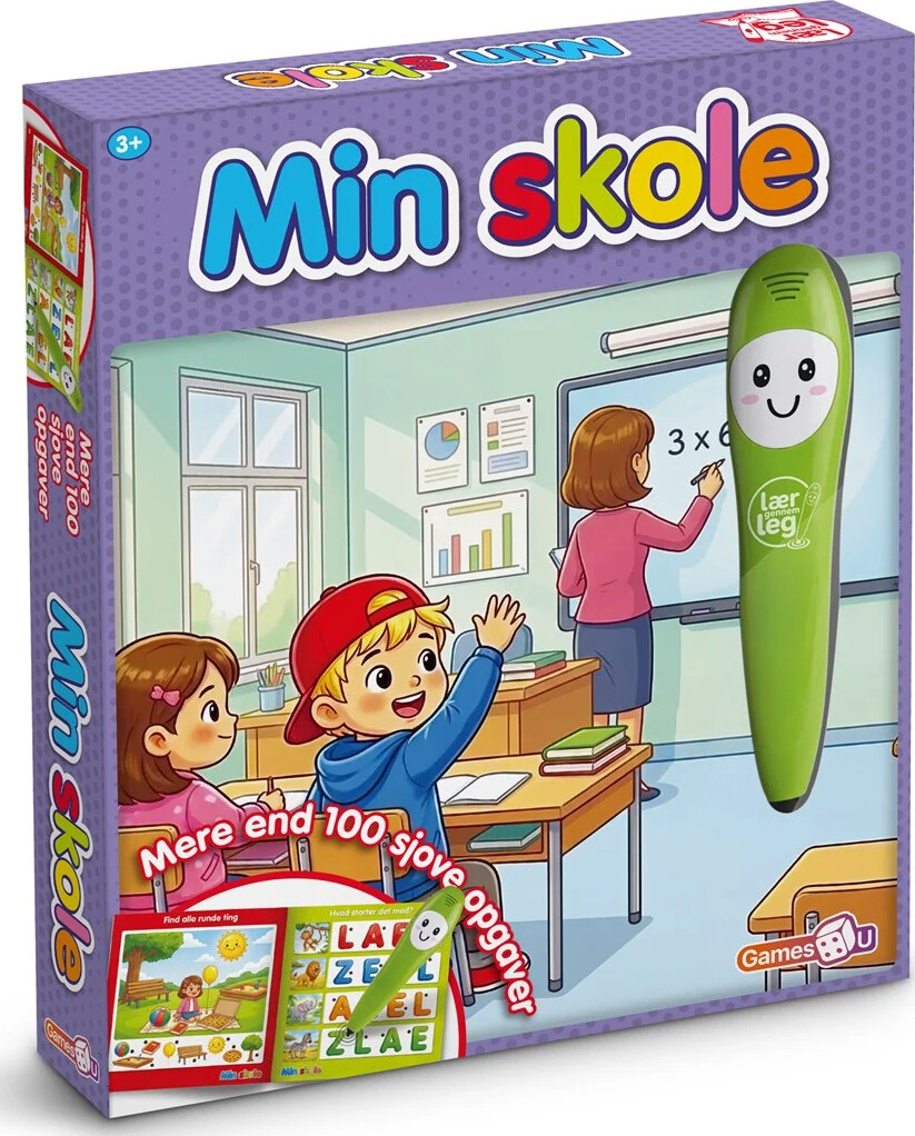 Games4u Min skole tal/bogstaver - leg og lær