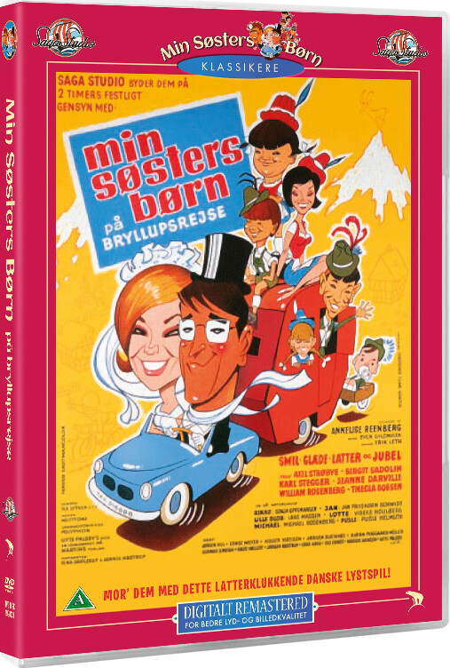 Min Søsters Børn På Bryllupsrejse - DVD - Film