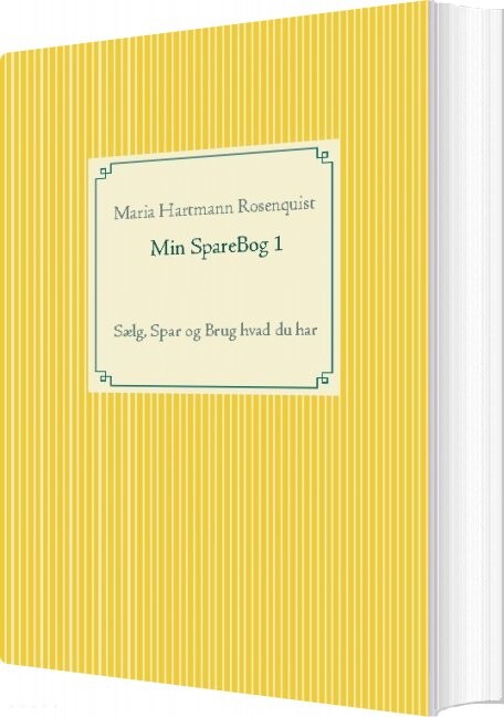 Billede af Min Sparebog 1 - Maria Rosenquist - Bog