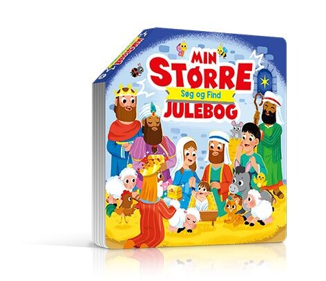 Billede af Min Større Søg Og Find Bibel - Jul - Jacob Vium-olesen - Bog