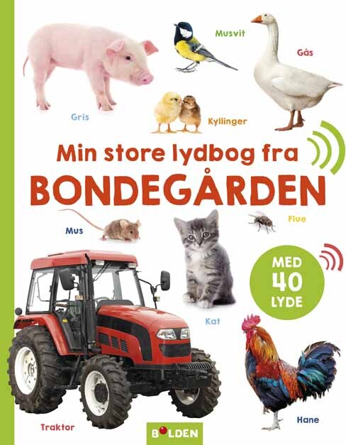 Billede af Min Store Lydbog Fra Bondegården - Diverse - Bog