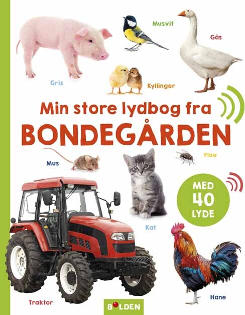 Billede af Min Store Lydbog Fra Bondegården - Diverse - Bog hos Gucca.dk