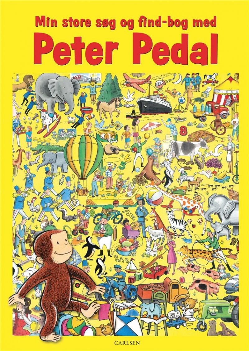 Min Store Søg Og Find-bog Med Peter Pedal - H. A. Rey - Bog