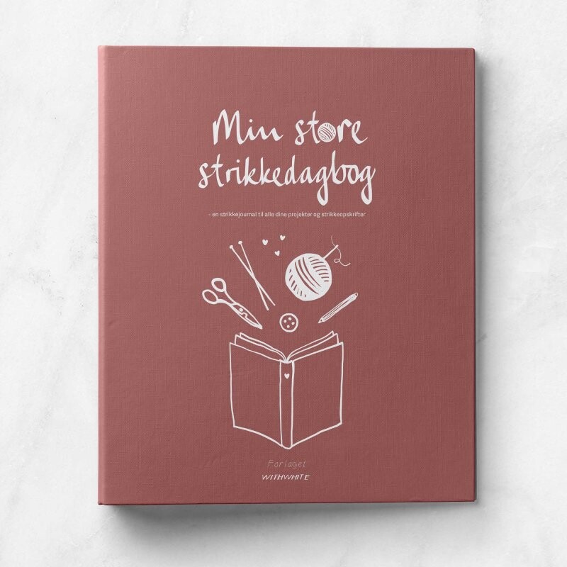 Min Store Strikkedagbog - Julie Dam Andersen - Bog