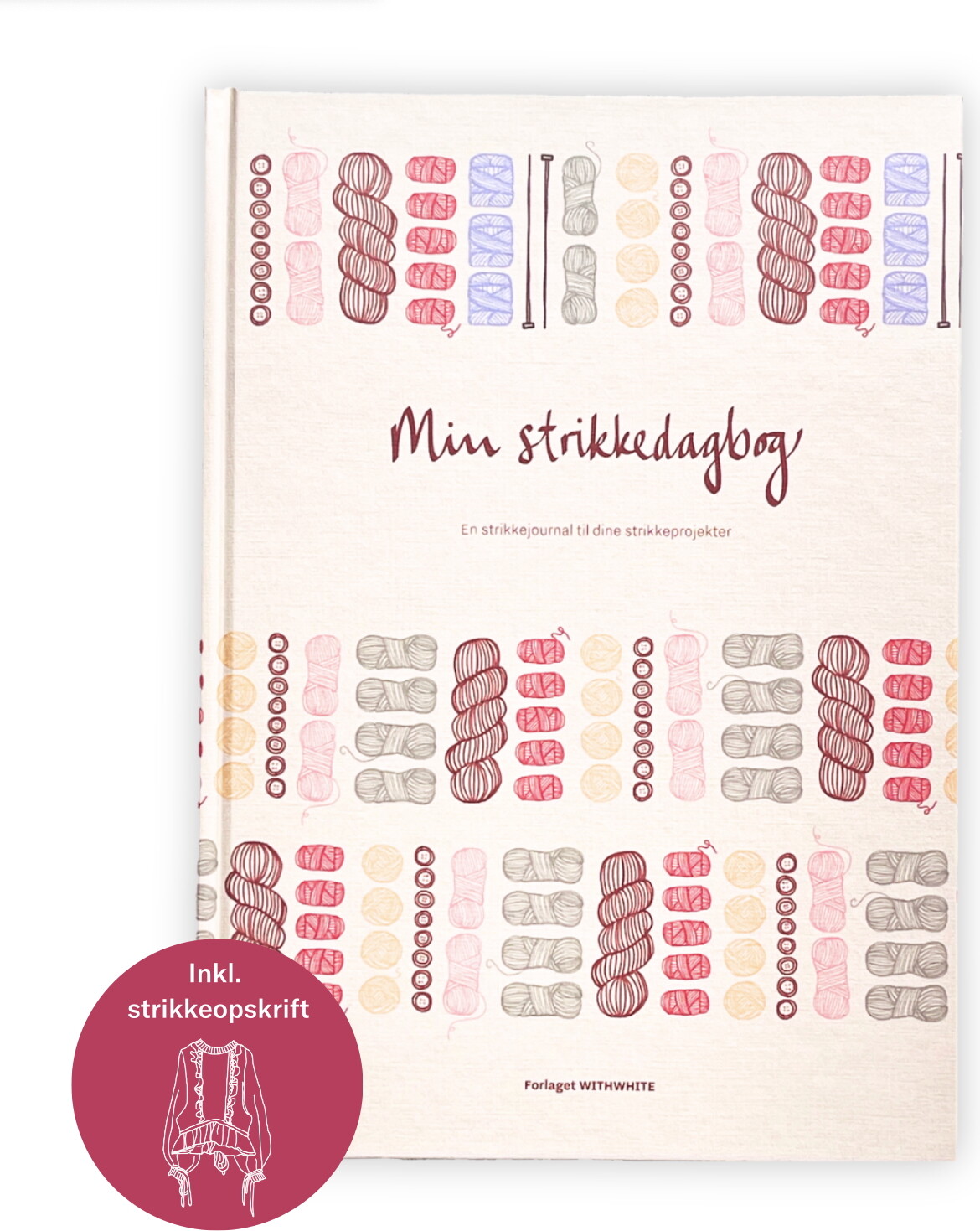 Billede af Min Strikkedagbog - Julie Dam Andersen - Bog