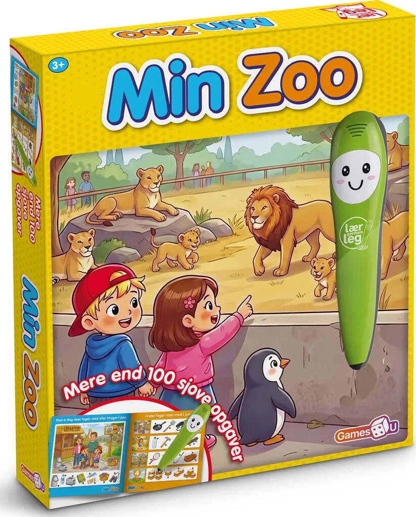 Games4U Min Zoo - leg og lær