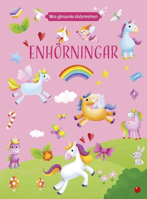 Mina Glänsande Klistermärken: Enhörningar