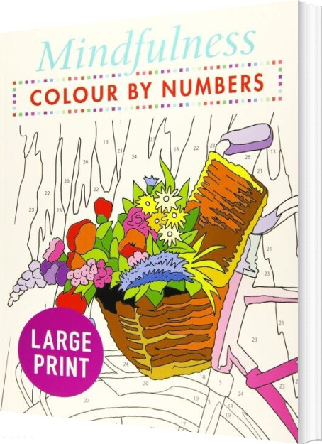 Mindfulness Colour-by-numbers - Susanne James - English Book