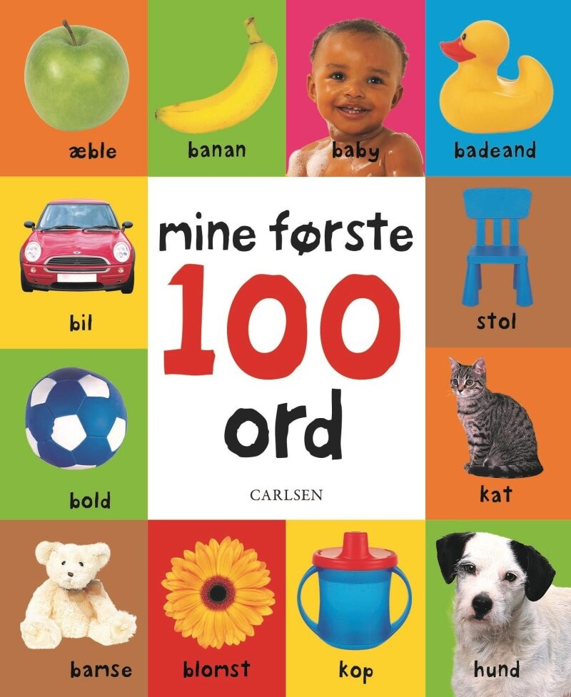 Mine Første 100 Ord - Natalie Boyd - Bog