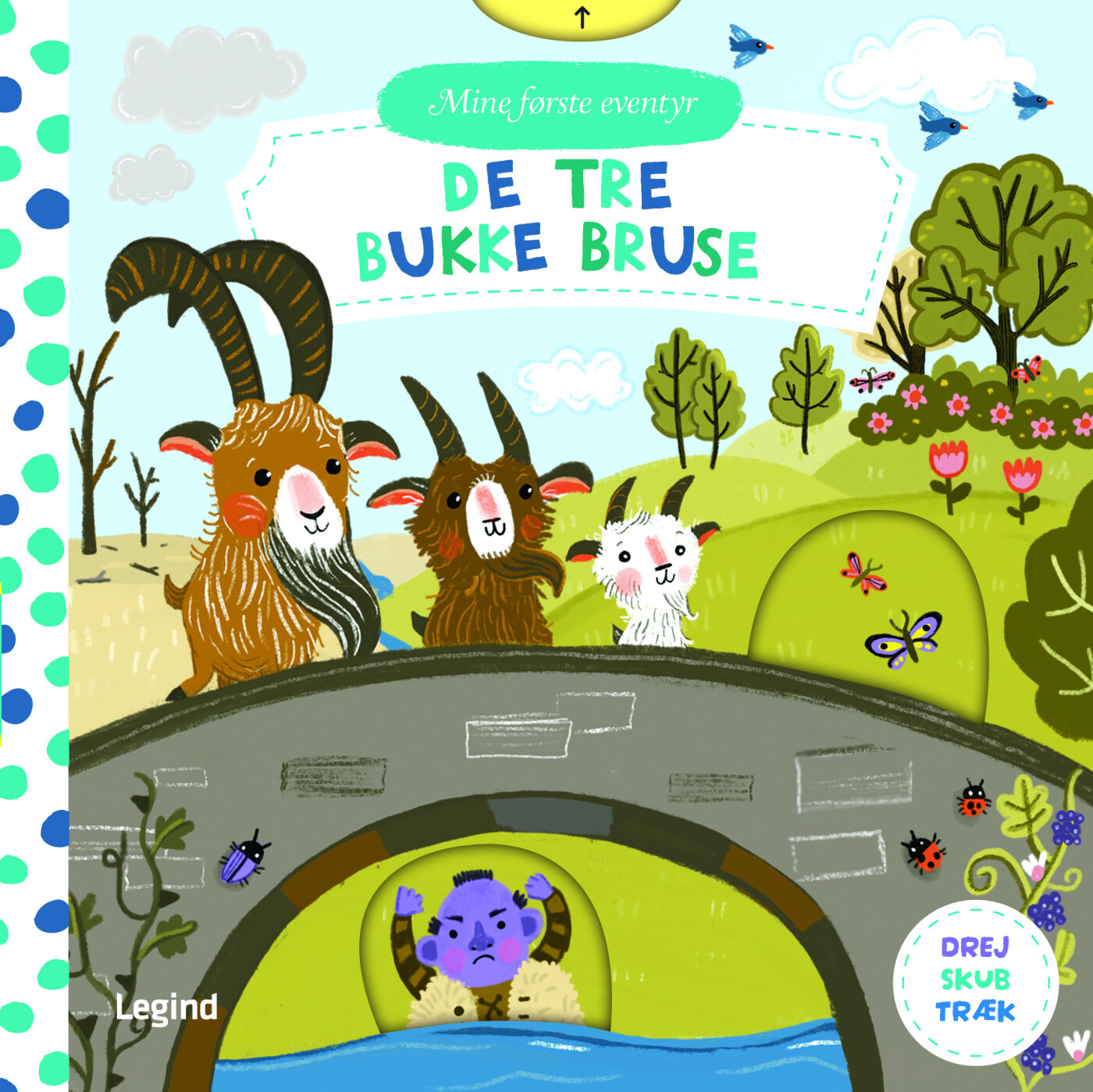 Mine Første Eventyr: De Tre Bukke Bruse - Bog