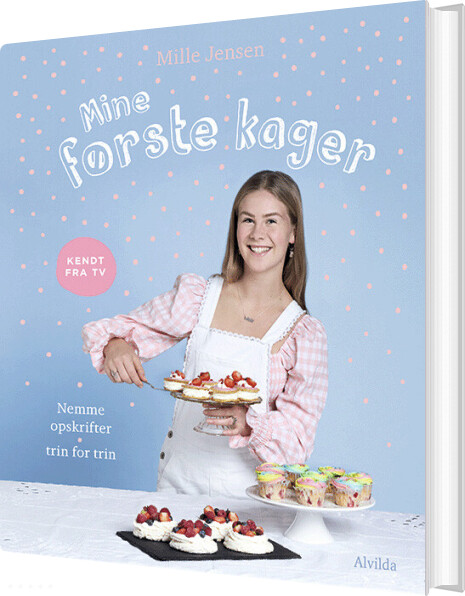 Mine Første Kager (nemme Opskrifter - Trin For Trin) - Mille Jensen - Bog