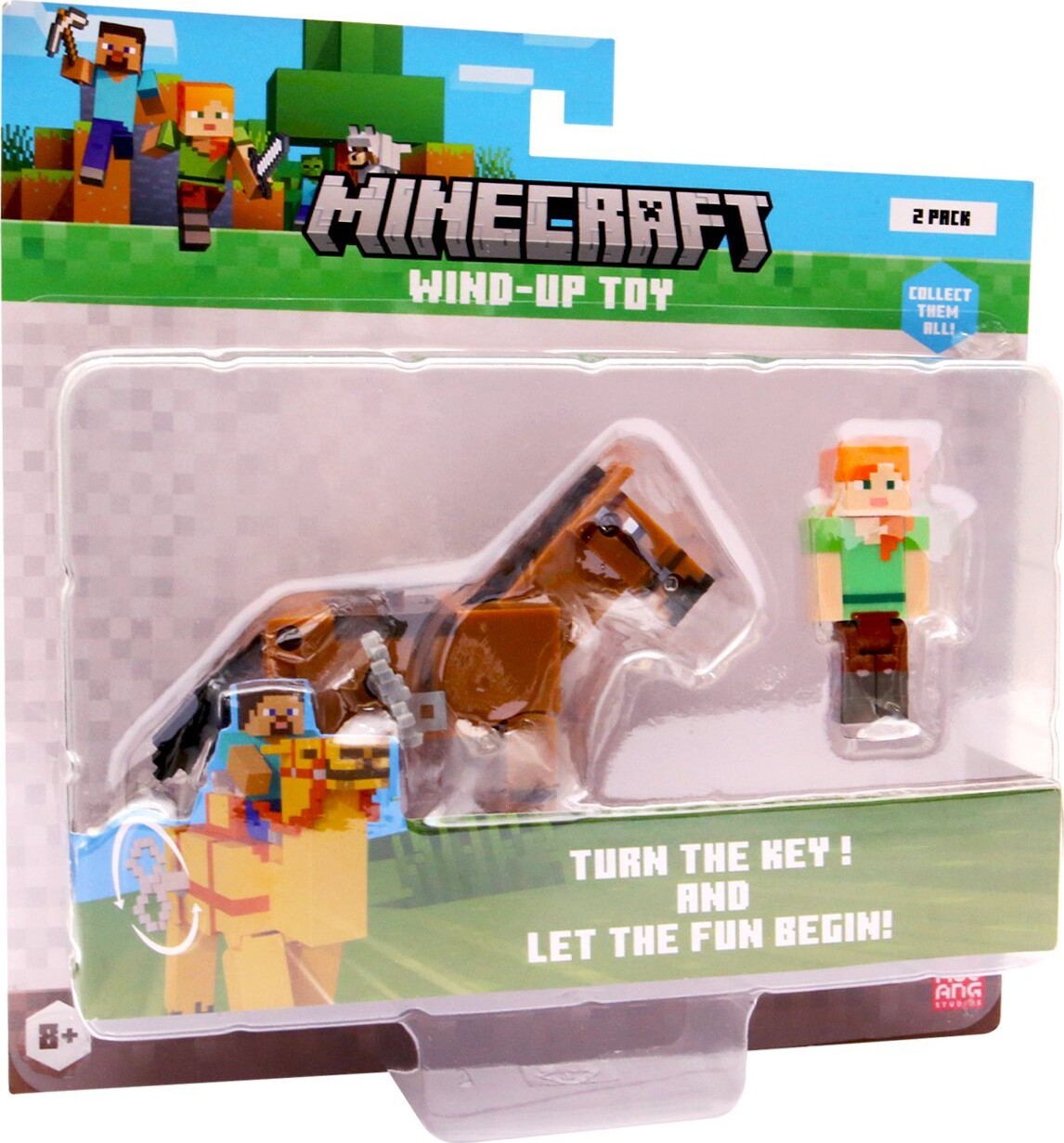 Minecraft - 3d Wind-up Toy - Horse