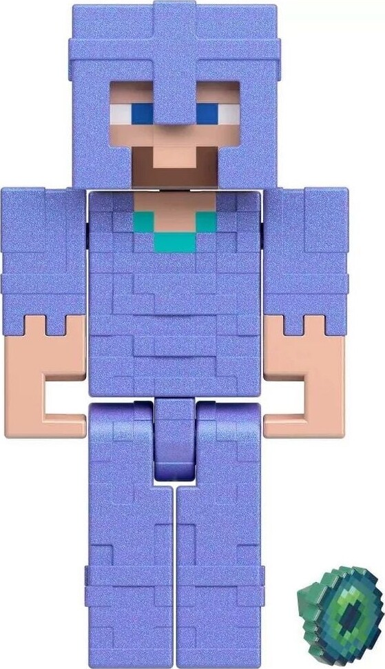 Billede af Minecraft Figur - Biome Builds - Stærke Steve - 8 Cm