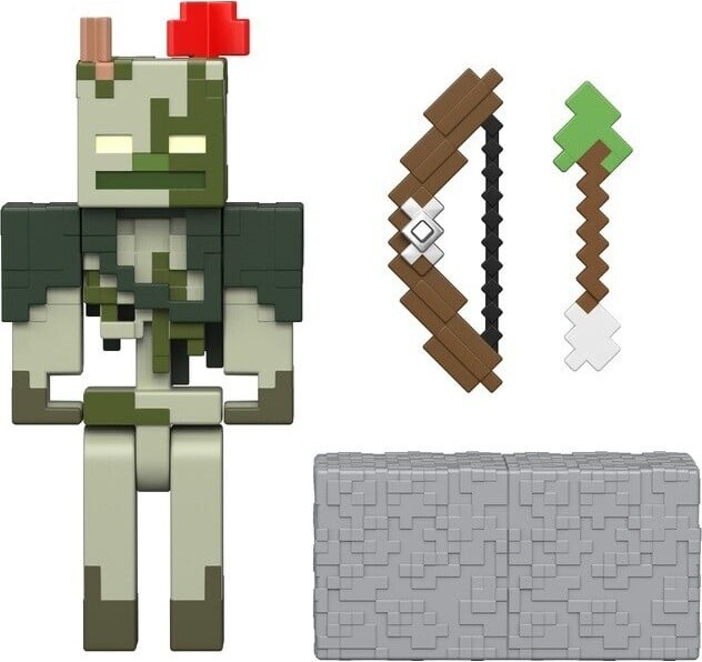 Minecraft - Redstone Charged Bogged - Biome Builds Figur - 8 Cm