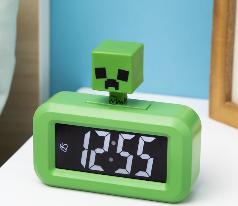 Minecraft - Creeper Icon Alarm Clock Mini