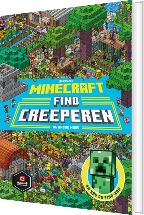 Minecraft - Find Creeperen - En Søg Og Find-bog - Diverse - Bog