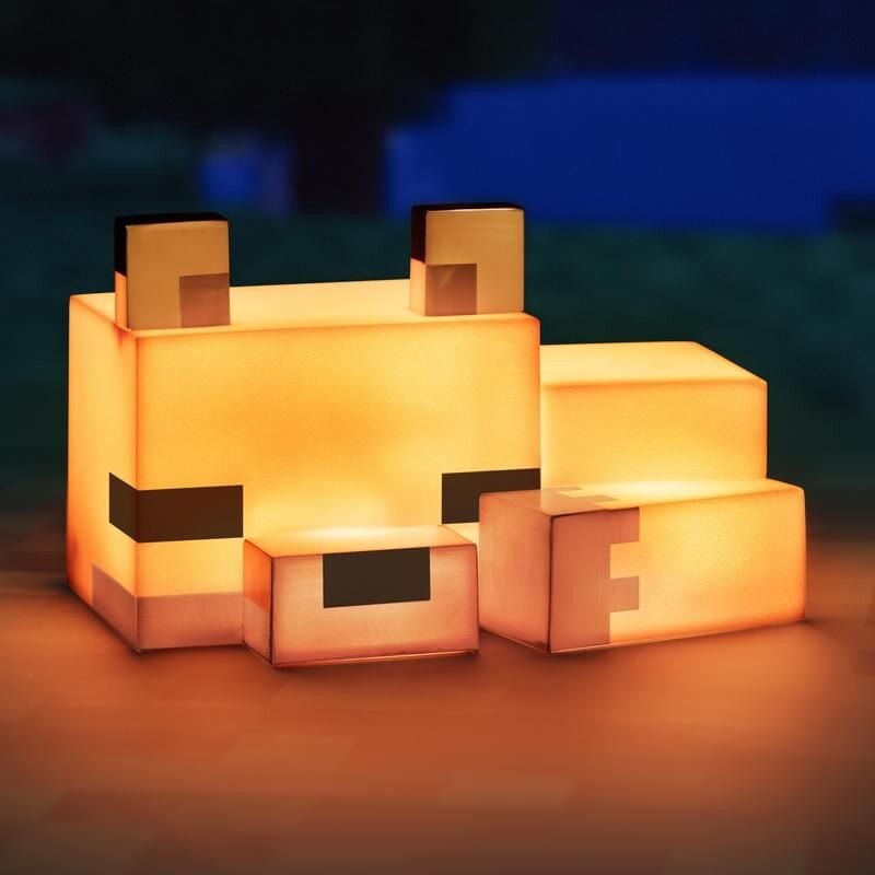 Billede af Minecraft 3d Lampe - Baby Ræv - 16 Cm hos Gucca.dk