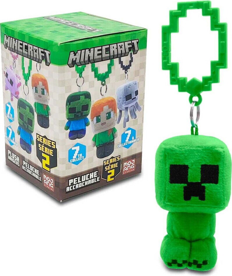 Licensed Collectibles Lic. Minecraft Plush HNGR 9CM - assorted