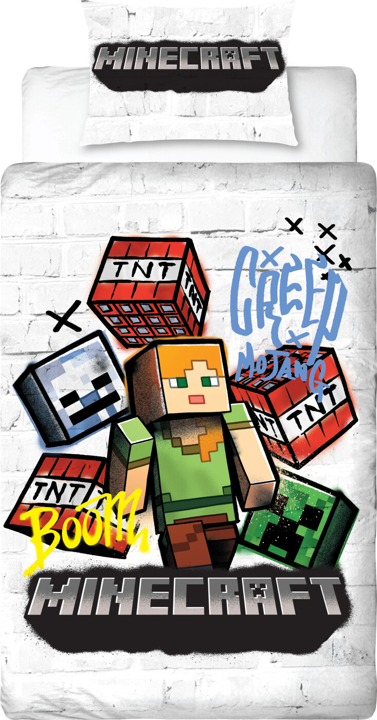 Minecraft - Sengesæt Voksen 140x200