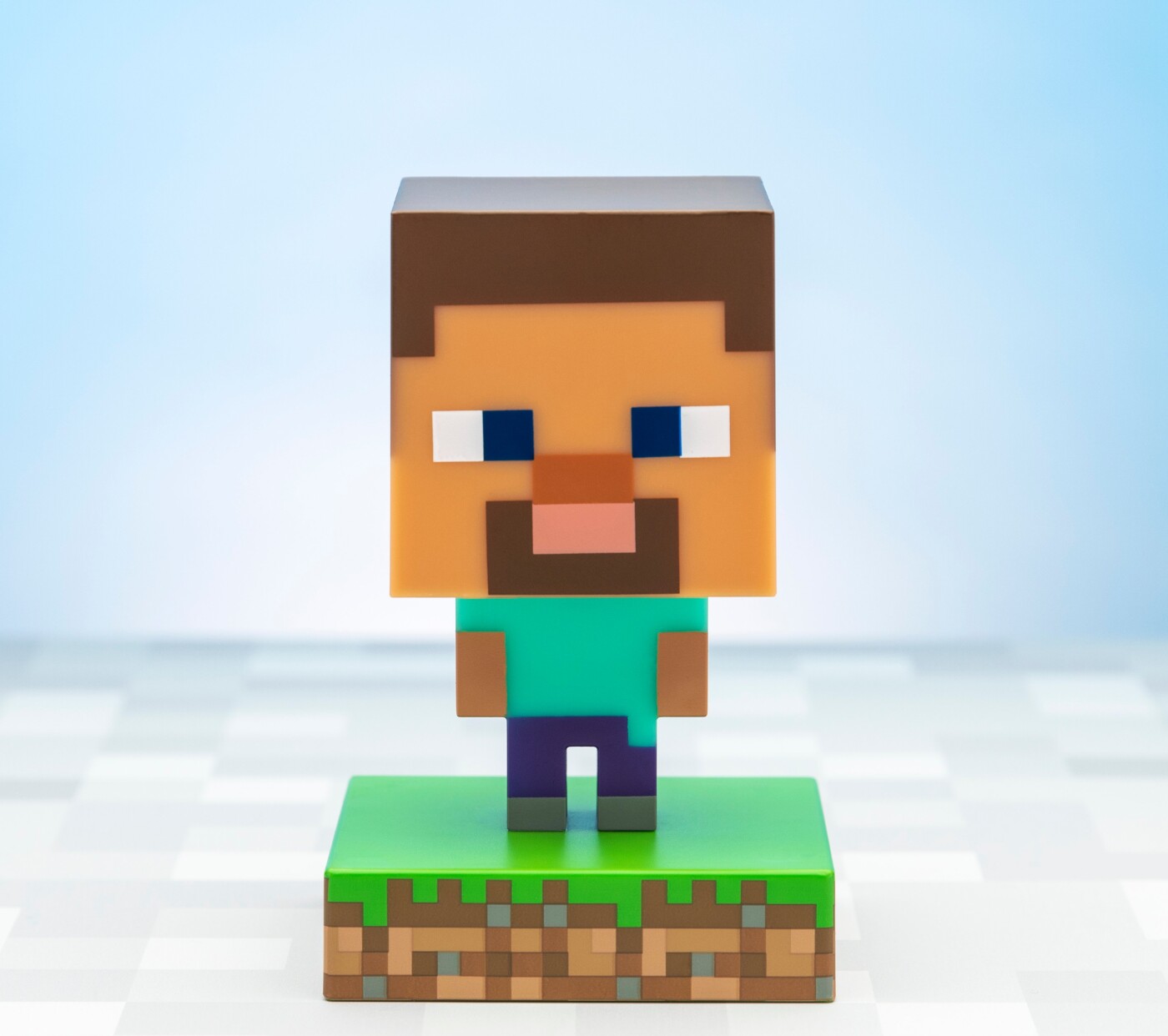 Minecraft Steve Figur Med Lys