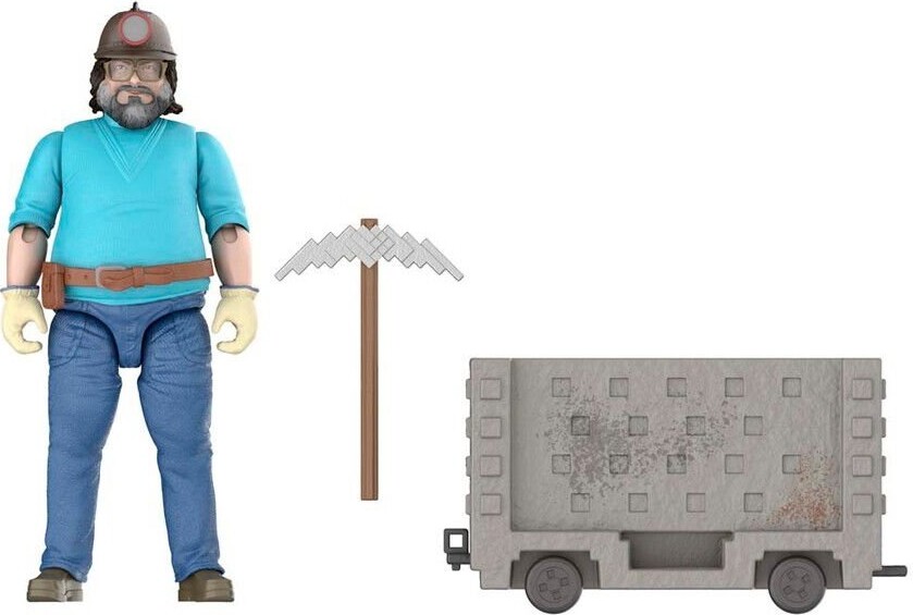 Minecraft - Figur - Steve & Minevogn - 10 Cm