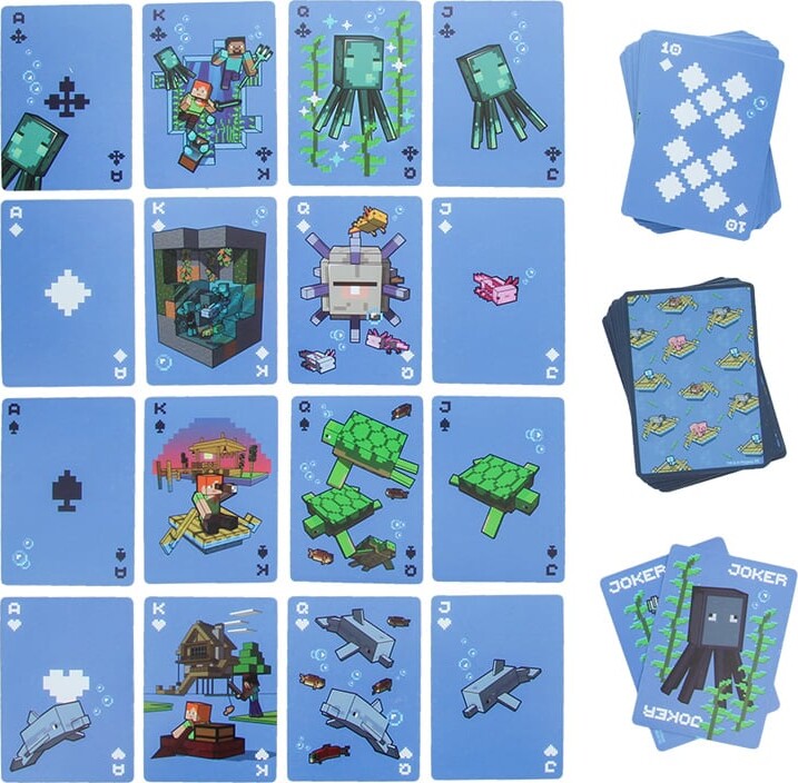 Minecraft Waterproof Playing Cards