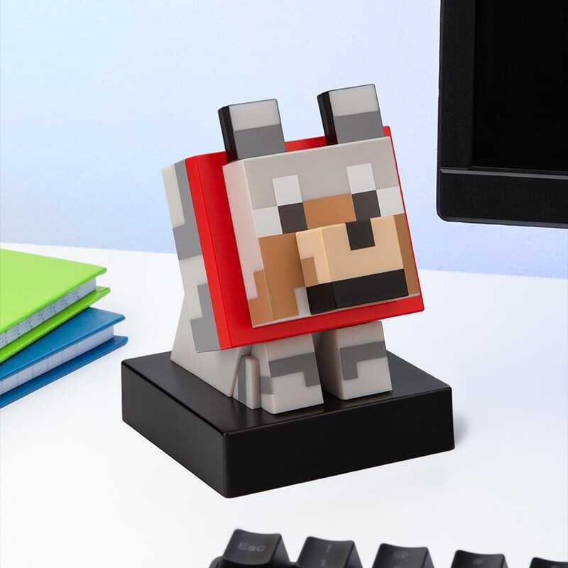 Minecraft - Wolf Icon Light Lampe - GEEKD.dk
