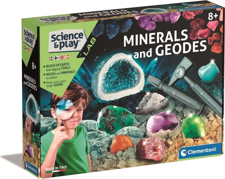 Clementoni Mineraler og Geoder