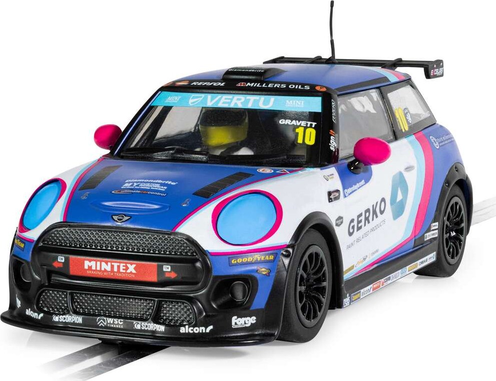 Scalextric C4410 - Mini Cooper F56 - Bradley Gravett 2024 - 1:32