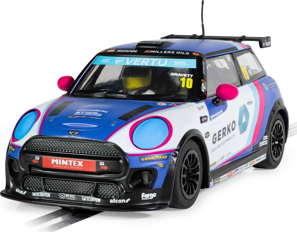 Scalextric C4410 - Mini Cooper F56 - Bradley Gravett 2024 - 1:32