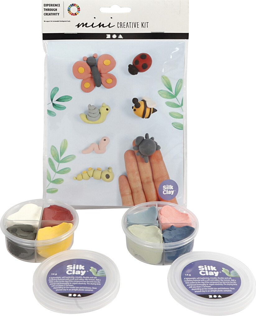 Billede af Silk Clay - Diy Kit - Insekter