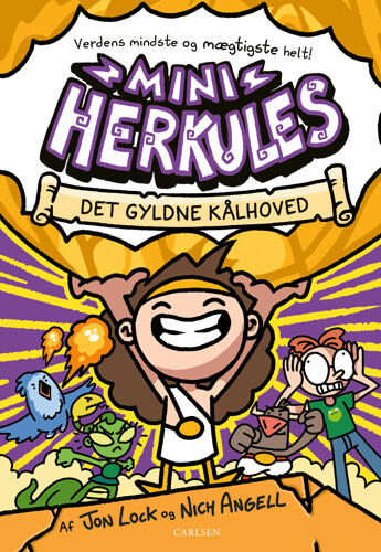 Mini Herkules (2) - Det Gyldne Kålhoved - Jon Lock - Bog - Carlsen