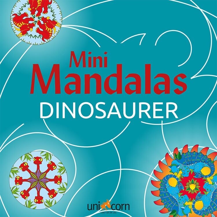 Billede af Mini Mandalas - Dinosaurer - Diverse - Bog hos Gucca.dk