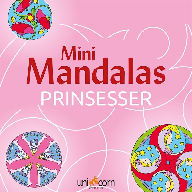 Billede af Mini Mandalas - Prinsesser - Diverse - Bog