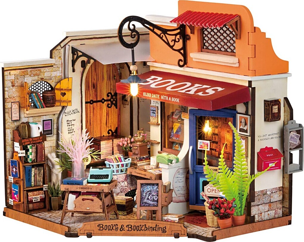 Miniaturerum - Bog Shop - 1 Stk.