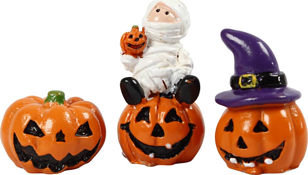 Minifigurer - H 1,5-3,5 Cm - L 2 Cm - 3 Stk. billede