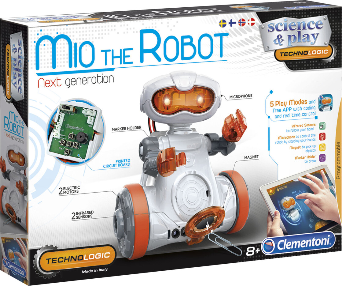 Billede af Mio The Robot - Science And Play - Fjernstyret Robot - Clementoni